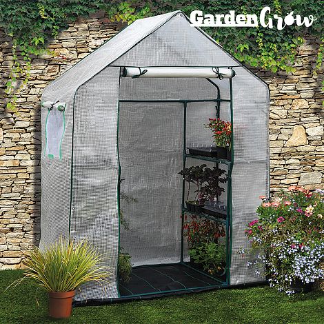 Garden Grow Premium 6 Shelf Greenhouse